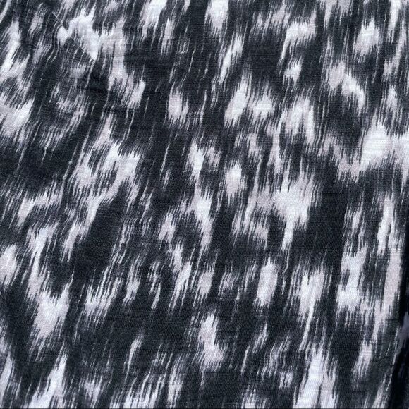 Express Long Sleeve Black & White Print Dress XS - Picture 6 of 7